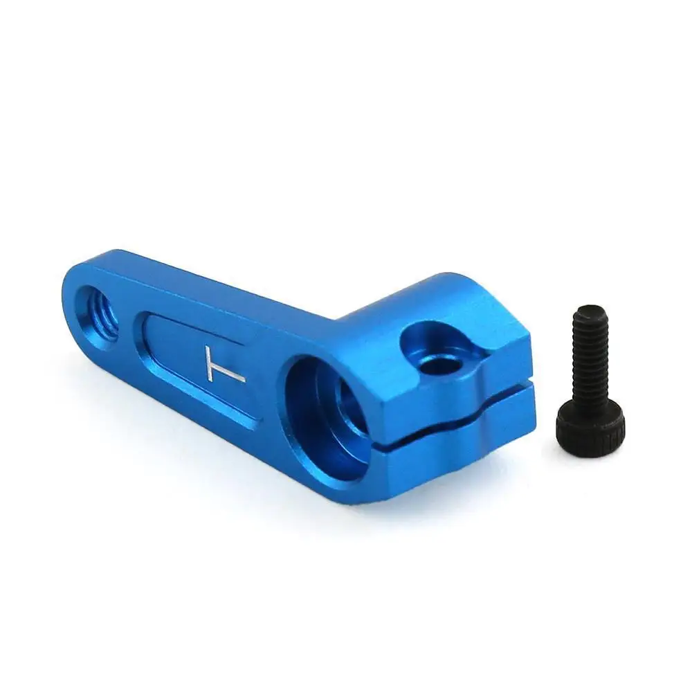 High Precision 25T Servo Arm, Aluminum Alloy Heighten Steering Link for Tamiya TT01 TT02 XV02, Performance Upgrade RC Part
