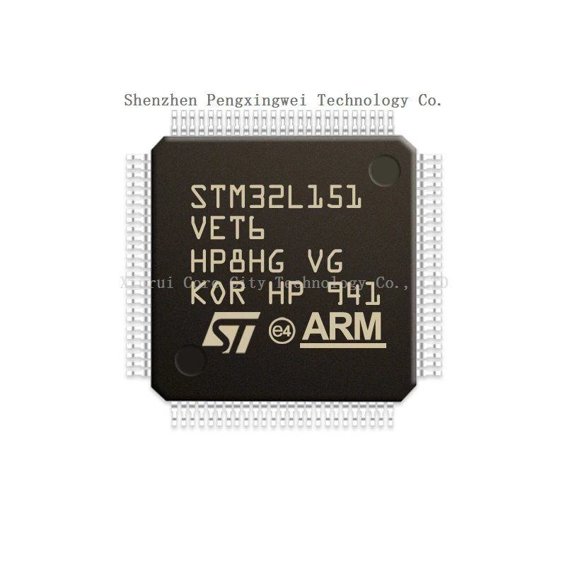 STM STM32 STM32L STM32L151 VET6 STM32L151VET6 In Stock 100% Original New LQFP-100 Microcontroller (MCU/MPU/SOC) CPU