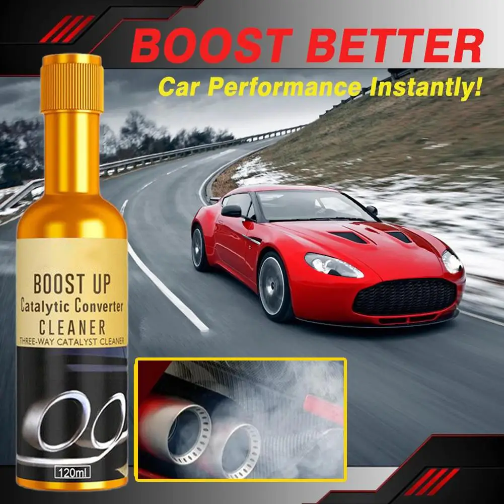 1pcs 120ML Car Catalytic Converter Cleaners Automobile Cleaner Accelerators CSV Catalysts Engine Easy To Engine Clean Clean L1E6