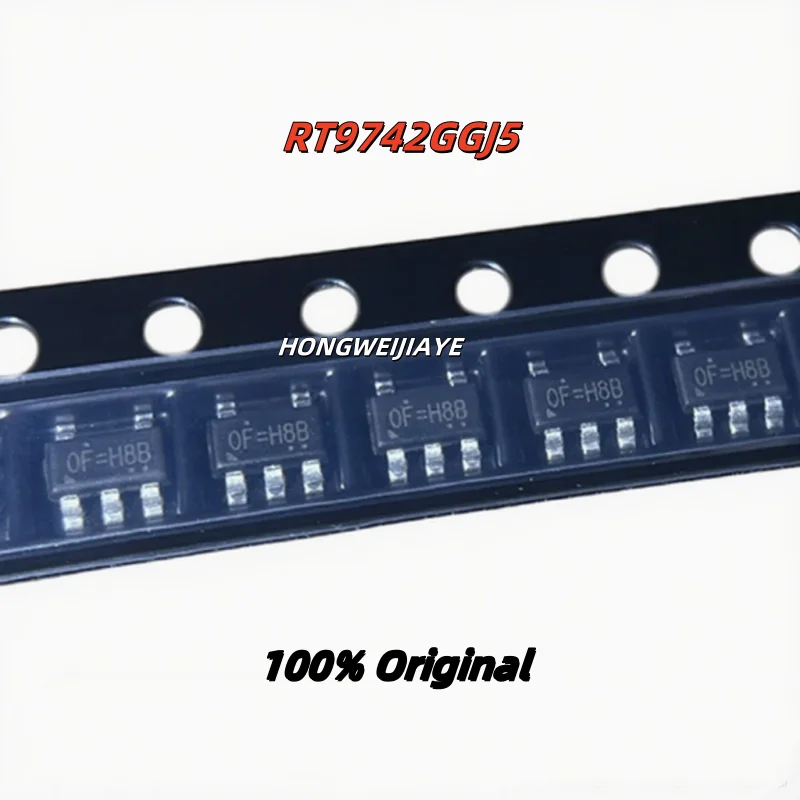 

10PCS 100% New RT8096CHGJ5 0P= RT9080-28GJ5 2Q= RT9742GGJ5 0F= SOT-23-5 Brand New Original Chips ic