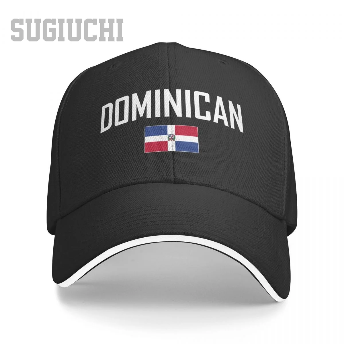 

Бейсбольная кепка сэндвич и флагом DOMINICAN для мужчин и женщин в стиле хип-хоп, Snapback, шляпа для гольфа, рыбалка