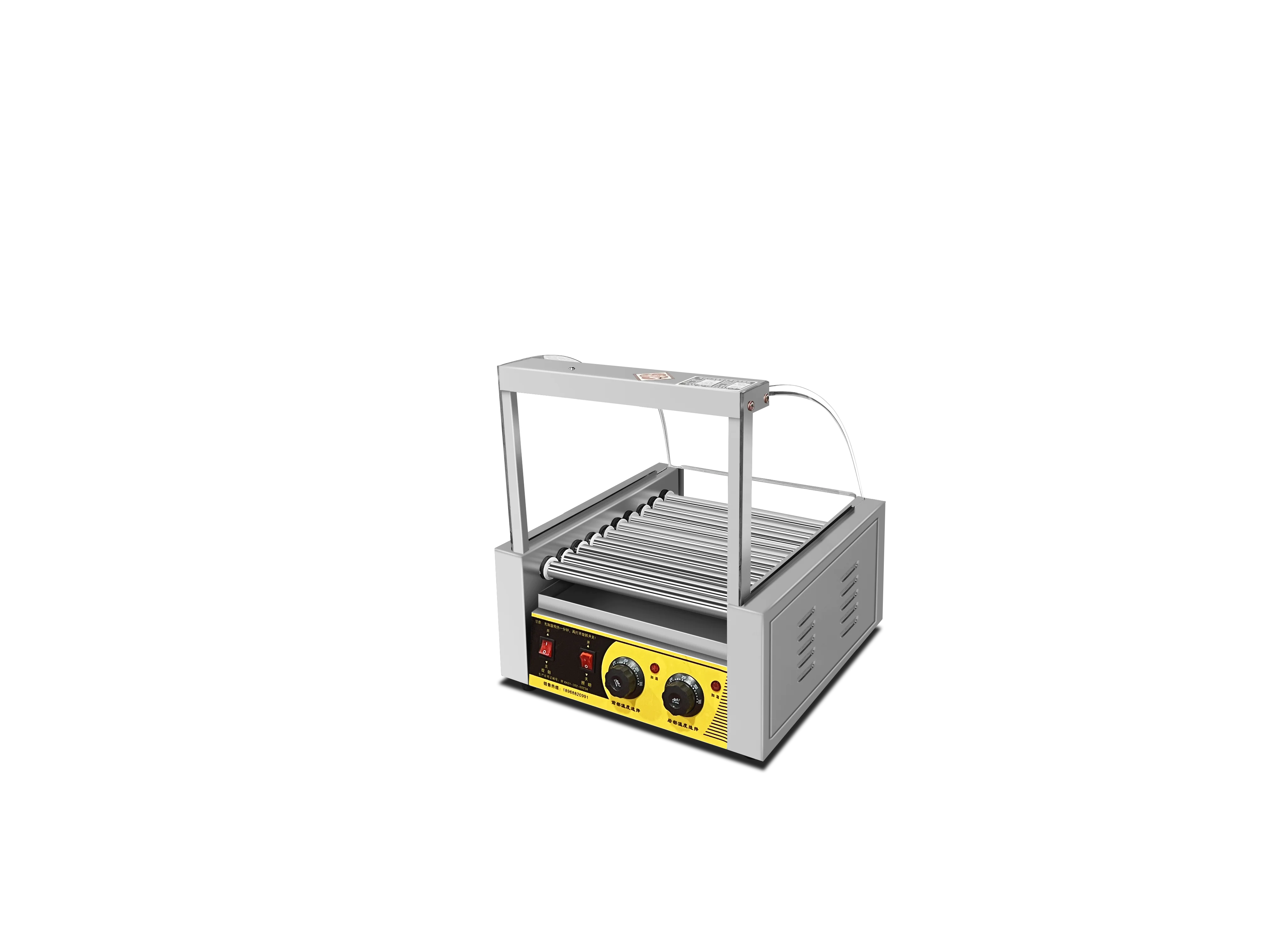 hot dog machine,Mini Household Hot Dog Machine,hot dog roller,5/7/10 roller,commercial kitchen equipments,hot dog maker