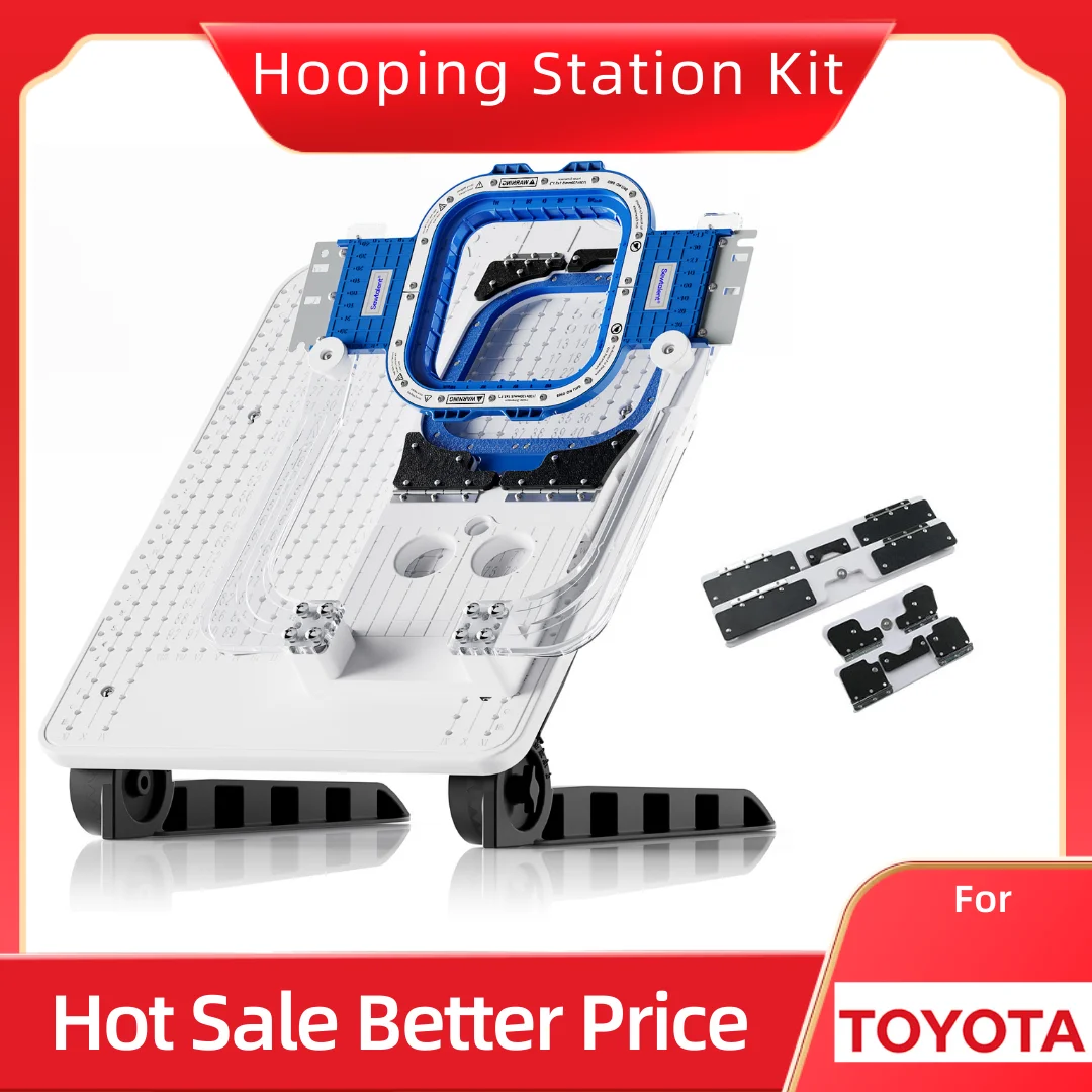 

Sewtalent Magnetic Mighty Hoop Frame Starter Kit Hooping Station Board for Toyota Embroidery Machines