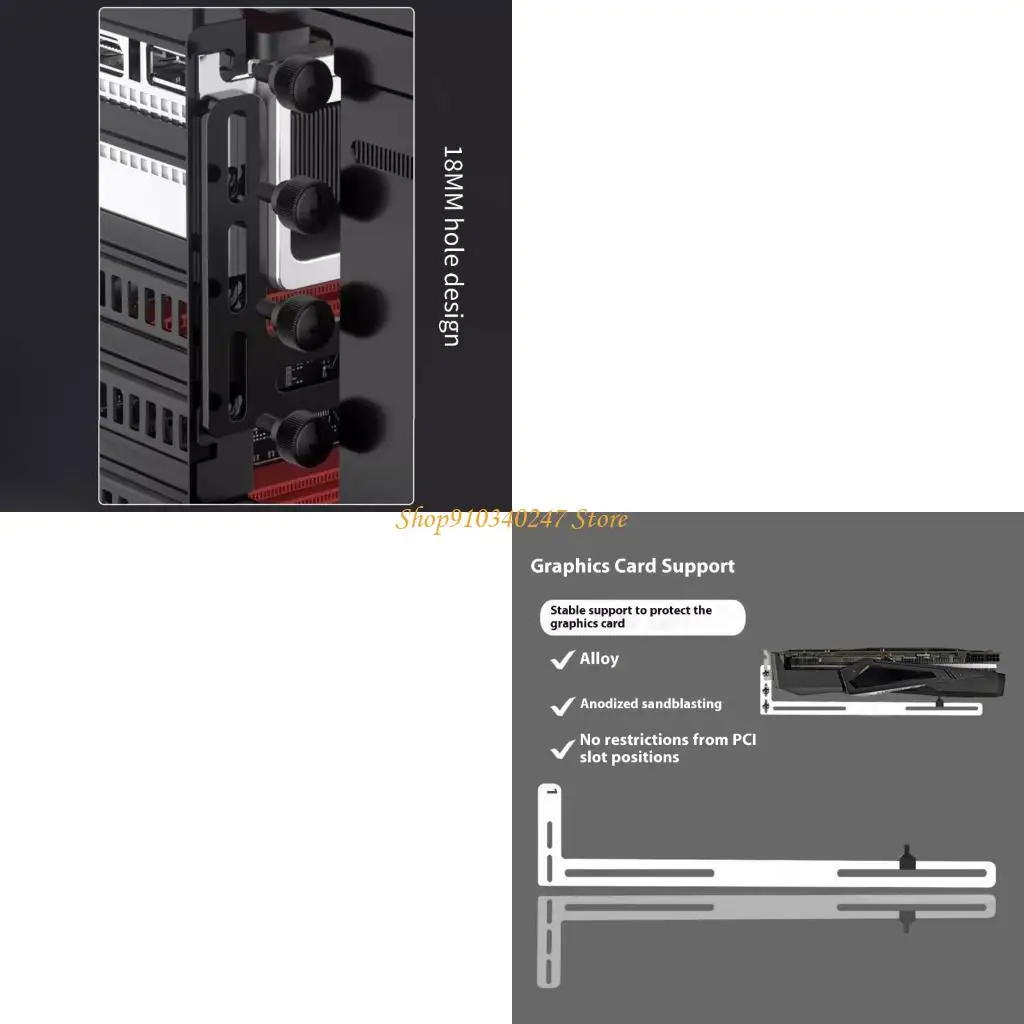 

Q22A GPU Support Bracket Graphics Card Video Card Sags Holder Bracket GPU Stand