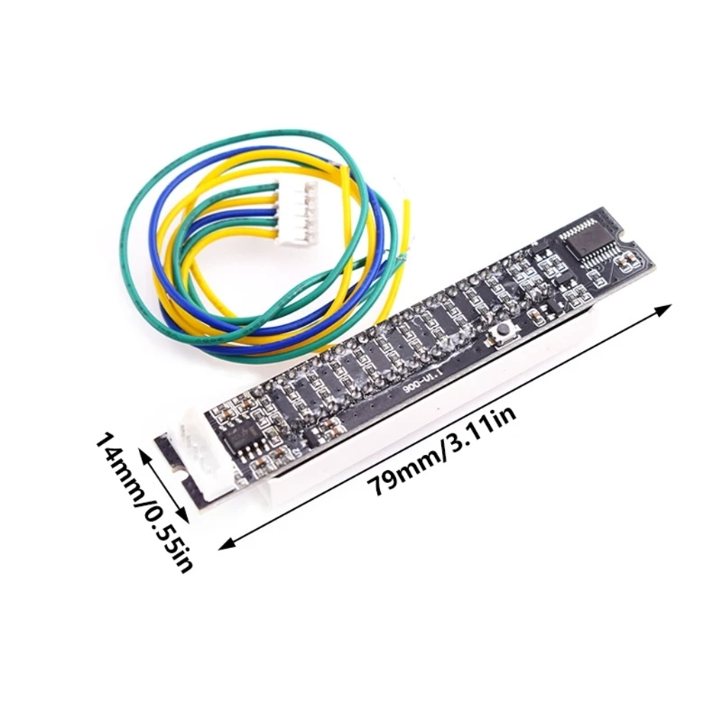 Doppio indicatore luminoso del livello dello spettro musicale a doppio canale a 12 livelli Led I