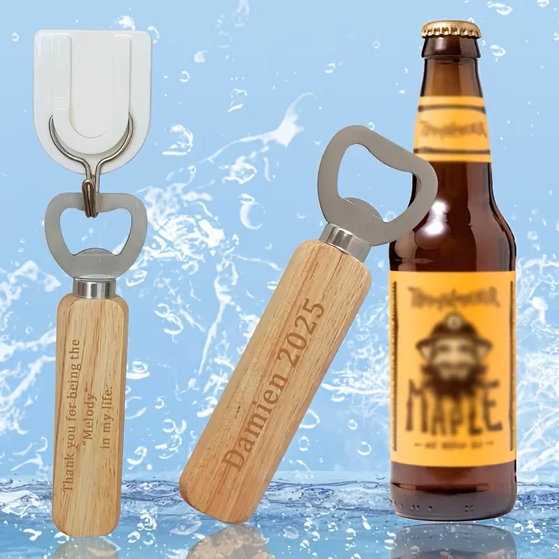Personalised Engraved Bottle Opener, Engraved Beer Opener, Suitable as a Gift for Boyfriend, Girlfriend, Parents, Friends image 4