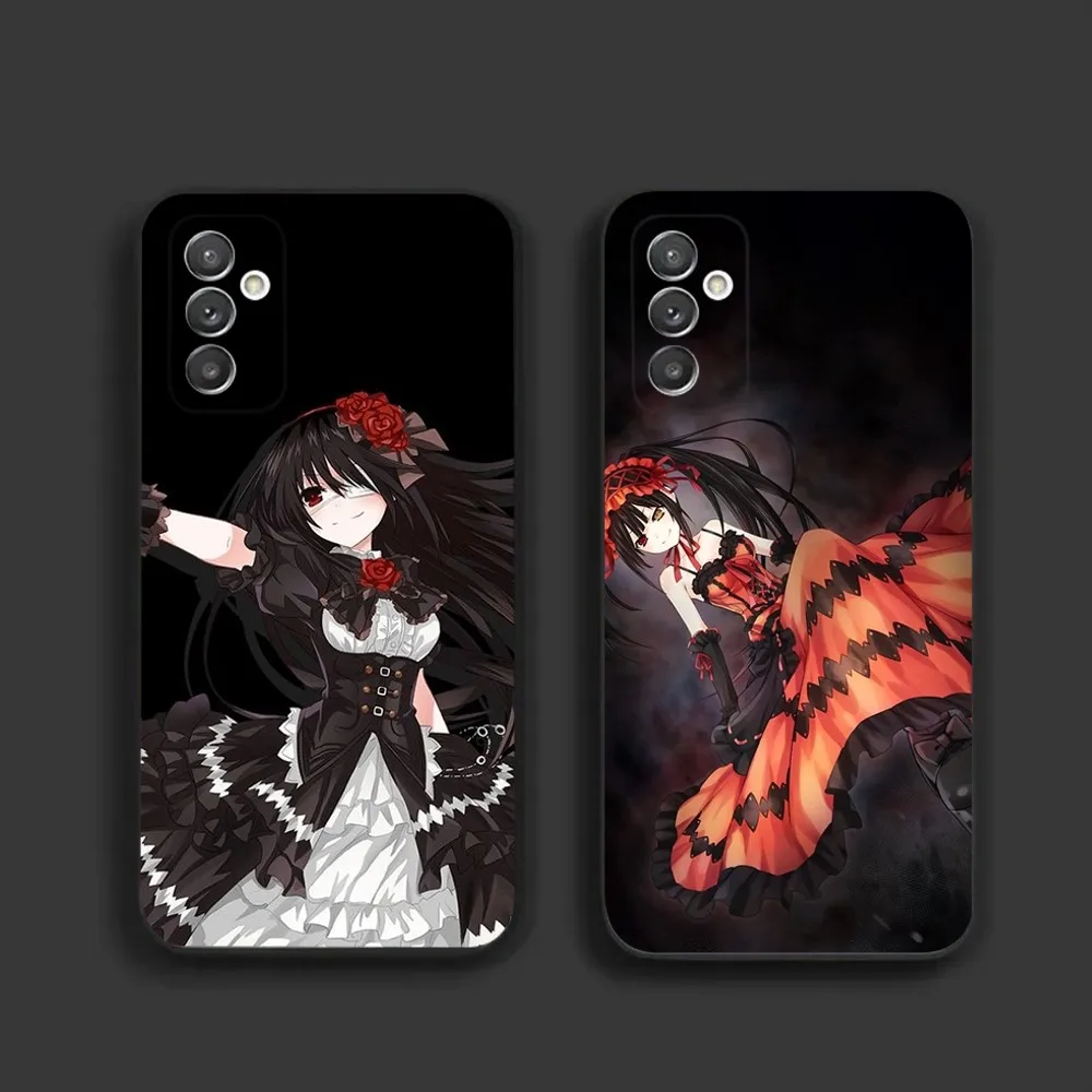 D-Date A Live Kurumi Tokisaki Phone Case For Samsung S20,Fe,21,22,23,24,Ultra,S30,22,9,10,plus,S30 ultra 5G Silicone Cover