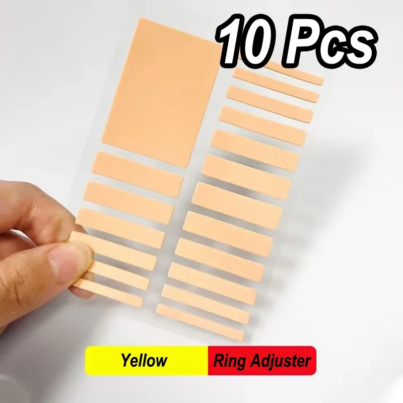 Onzichtbare Siliconen Ring Sizer Richter Stickers Zelfklevende Resizer Reducers Fit Elke Losse Ring Anti-Slip Anti-verloren Guard
