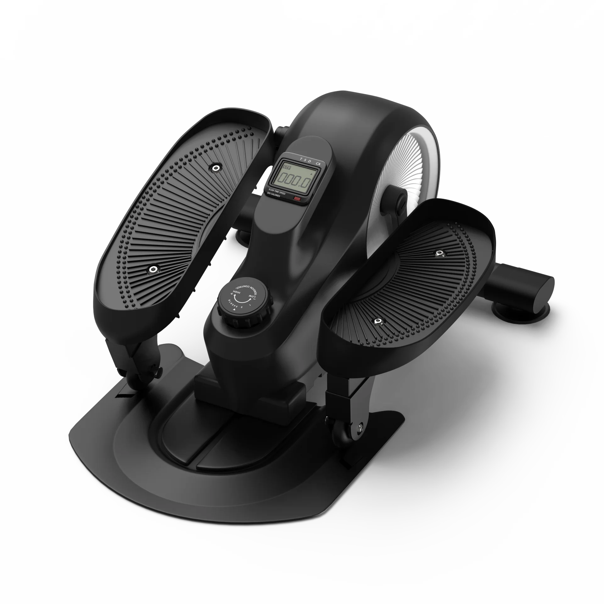 M2 Magnetic Under Desk Elliptical Machine Mini Pedal Exerciser Stand and Sit Dual-Purpose 330 LBS Capacity Bike for Home Office