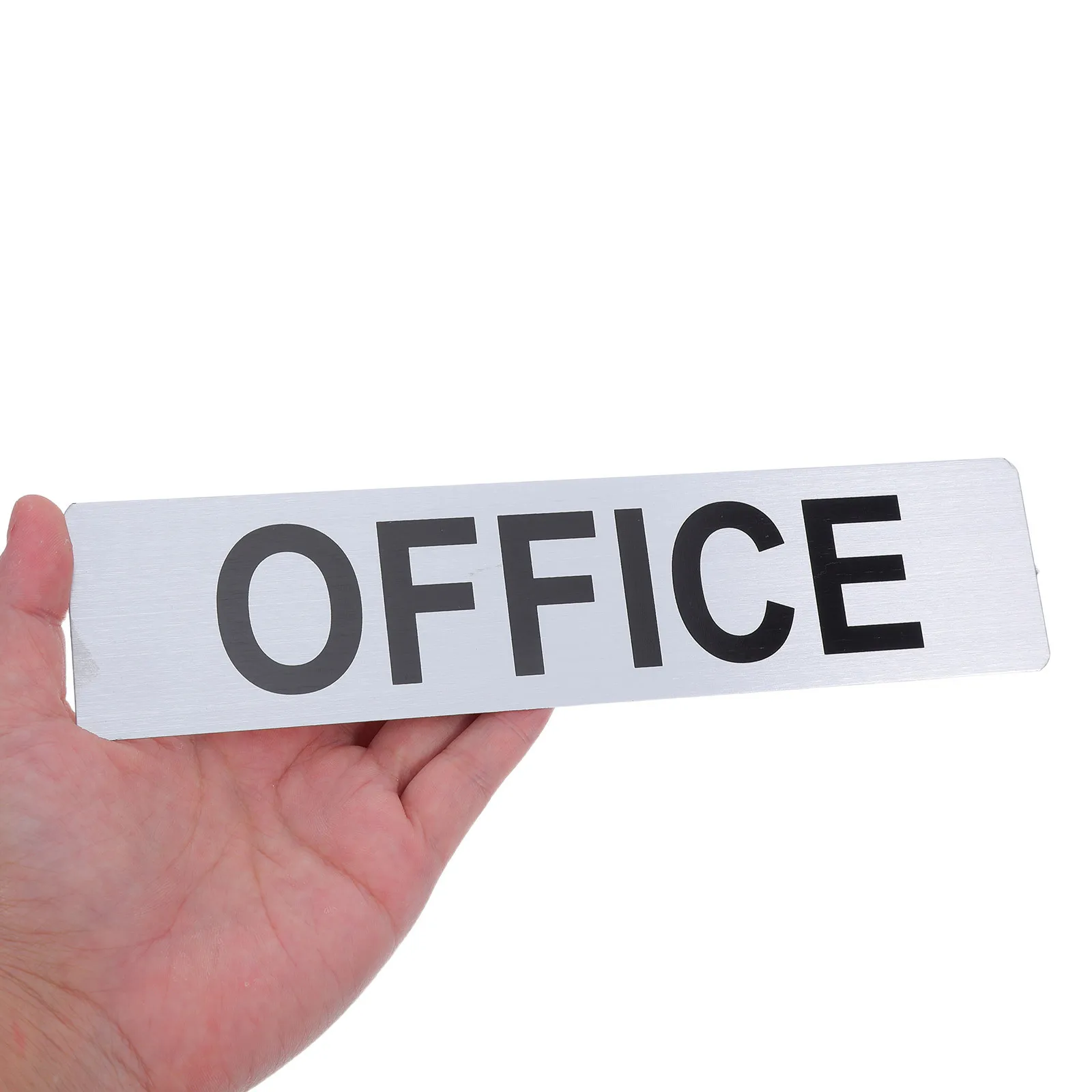 

5Pcs Aluminium Alloy Office Door Signs Metal Meeting Room Plaques Easy Setup Business Wall Sign Office Door Plaque Decorative