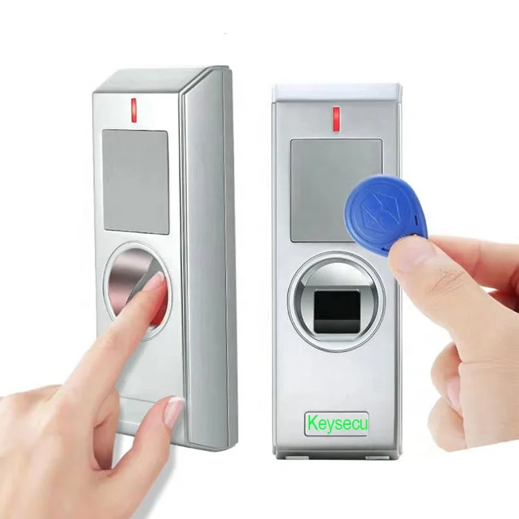 Waterproof IP67 Outdoor Metal Case Standalone Biometric Fingerprint Proximity RFID 125Khz Touchscreen Linux-Based Access Control