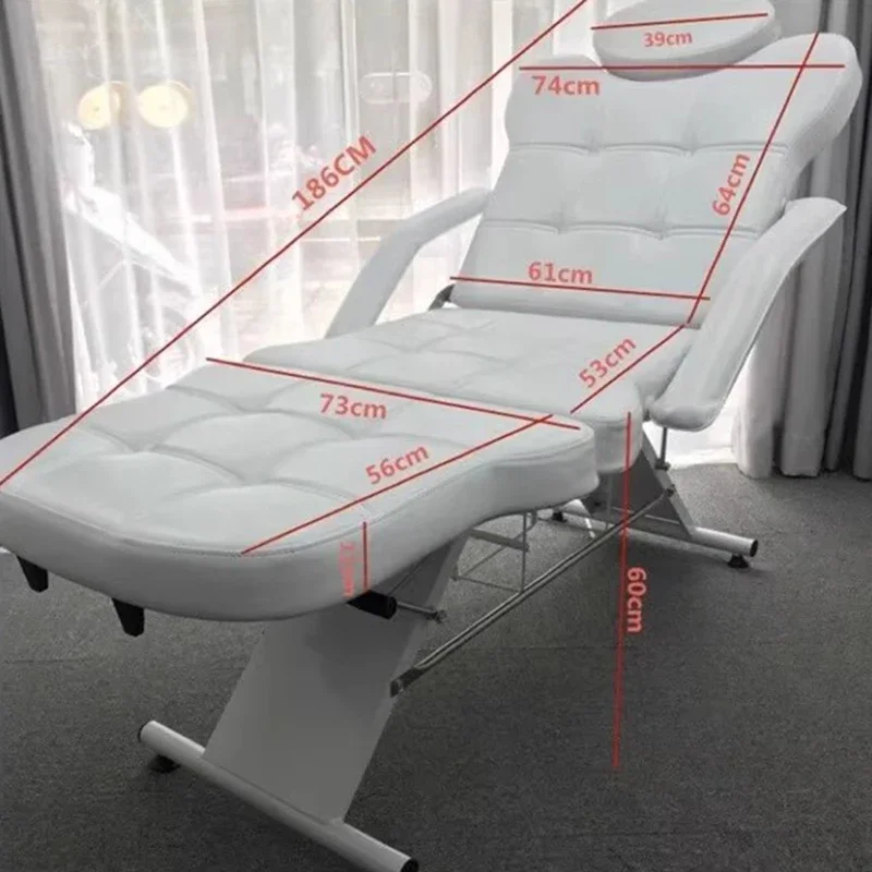 Minimalist Style Tattoo Folding Chair Multifunction Beauty Dentistry Medical Bed Knead Comfort Salon Furniture Lit Pliant FYTC