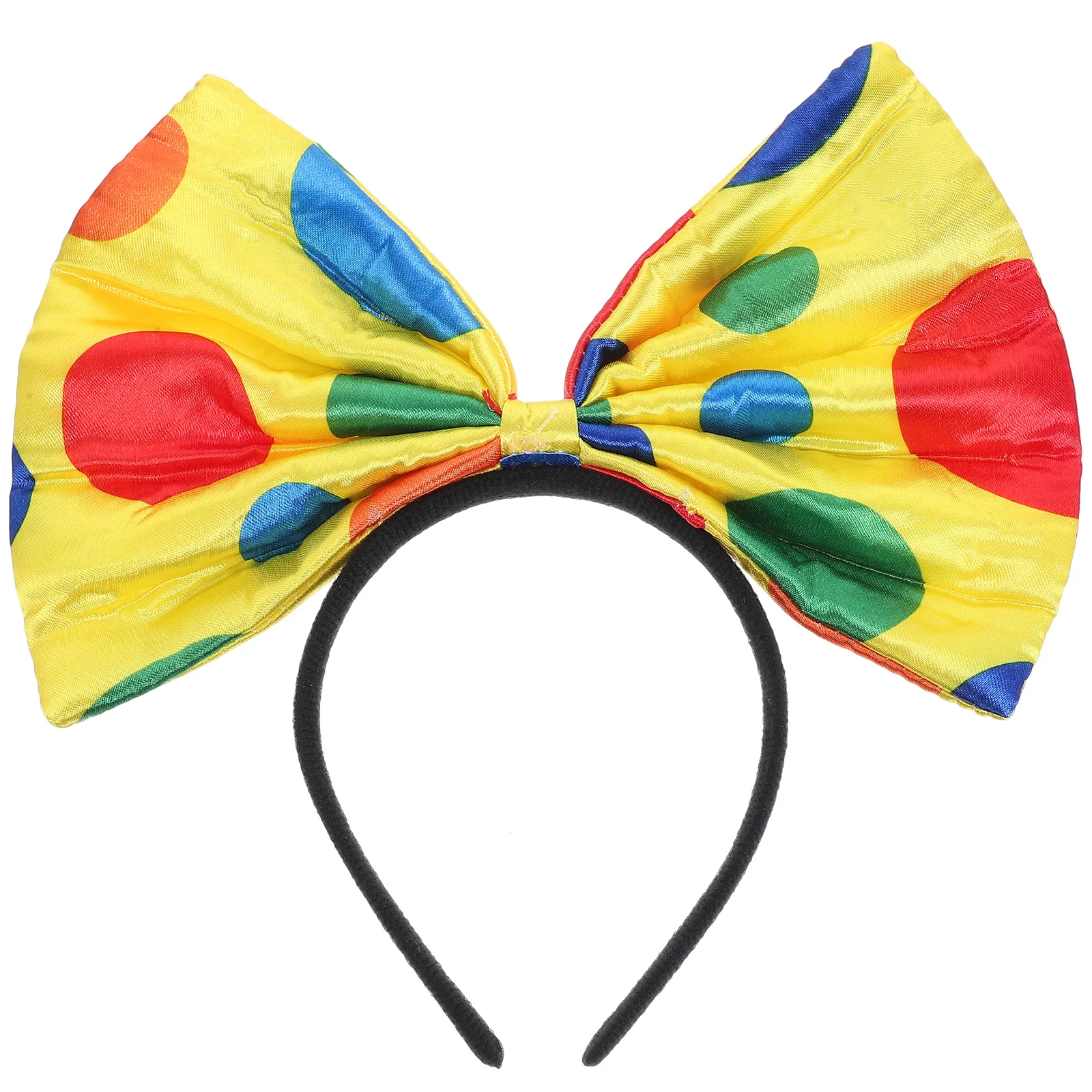 

Head Band Party Clown Dress up Makeup Headband Cosplay Hair Hoops Clip Bow Tie Bands