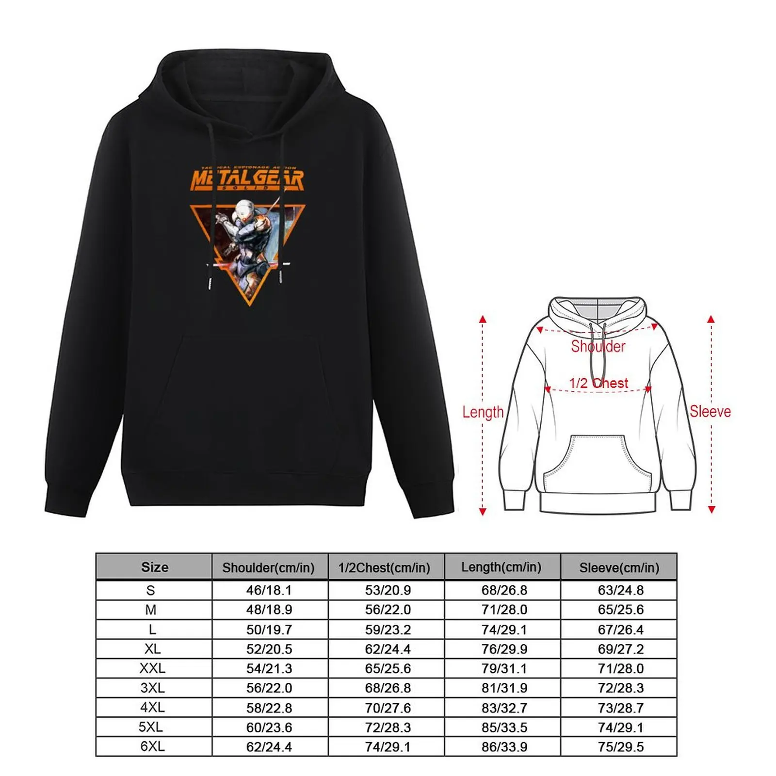 Gray Fox Pullover Hoodie men's sweat-shirt men clothing man hoodie