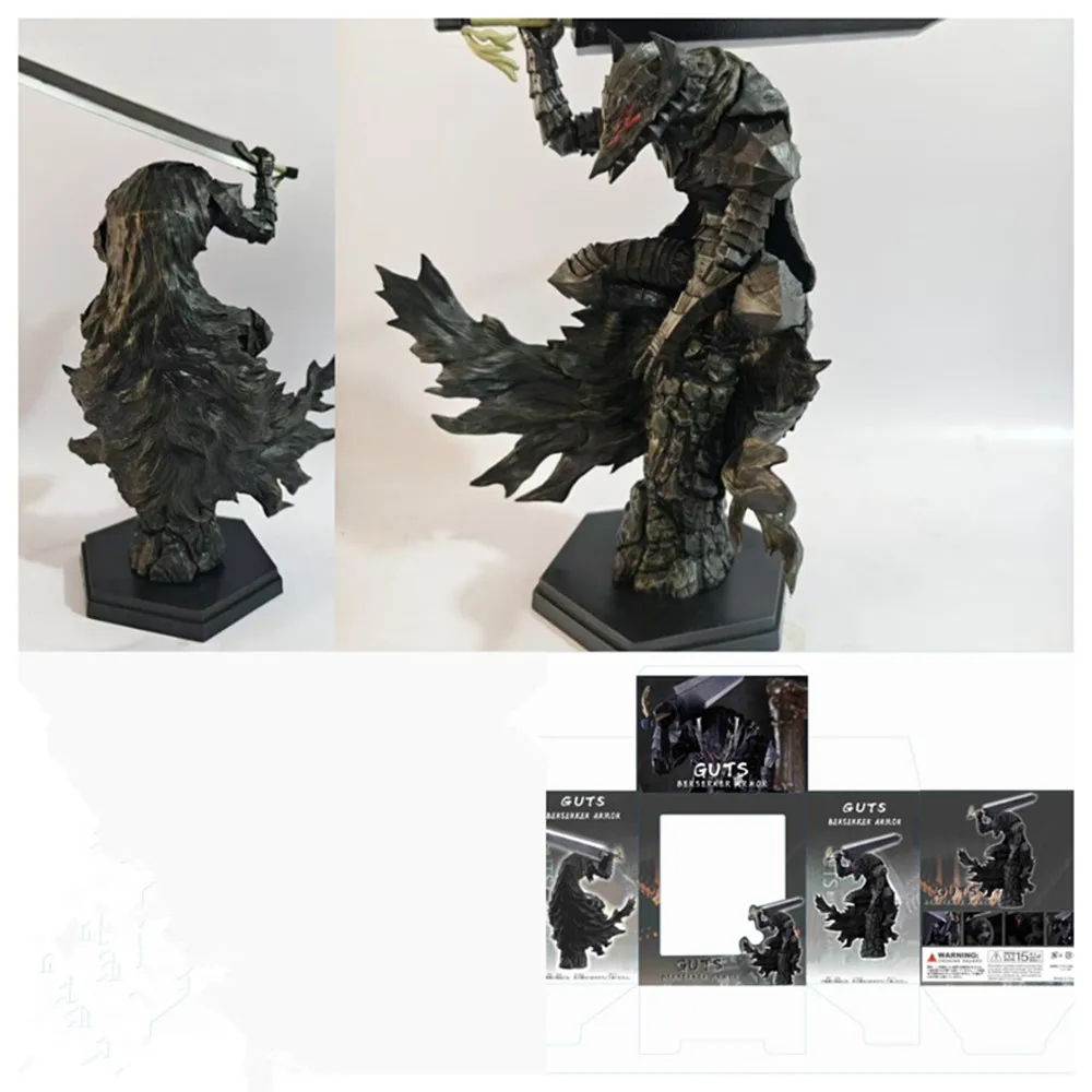 PARADE Guts Berserker Armor Berserk figura de acción modelo juguetes conjunto muñeca móvil adorno de habitación regalo para niños