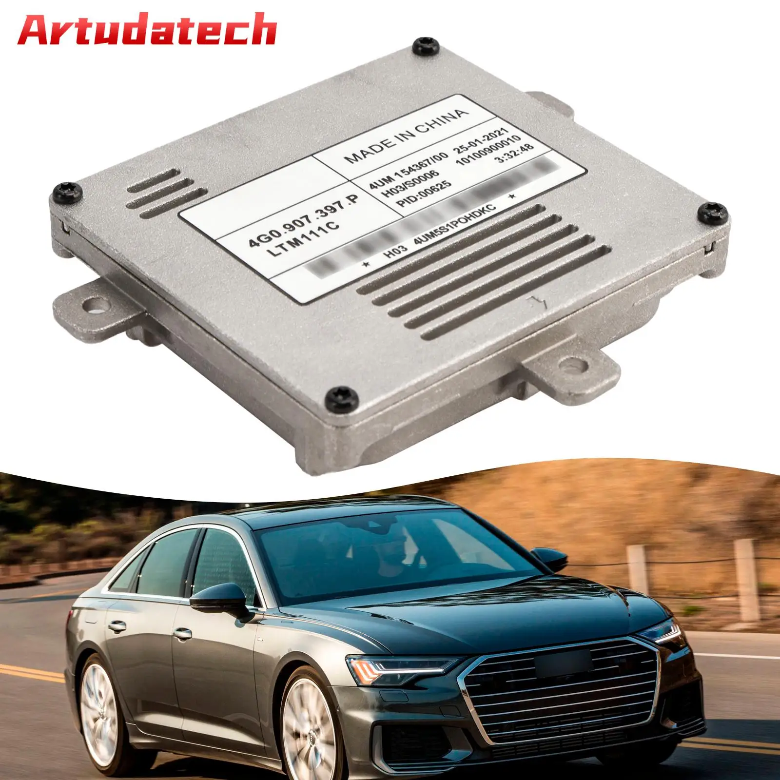 

Artudatech LED Headlight Driver Ballast Module Control Unit 4G0.907.397.P For Audi Car Accessories