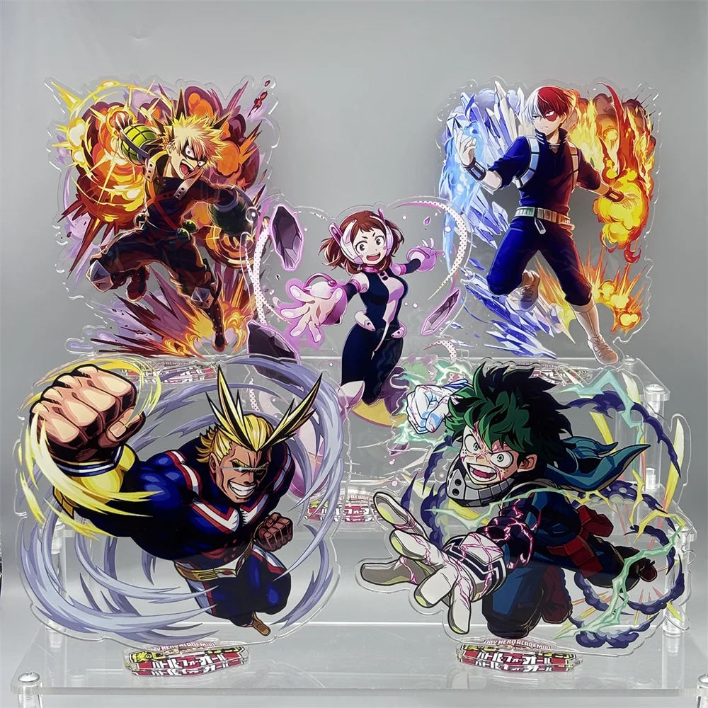 

15CM Charm Anime My Hero school Acrylic Stand Model Cosplay Characters Ornament Accessories Goods Collection Gifts