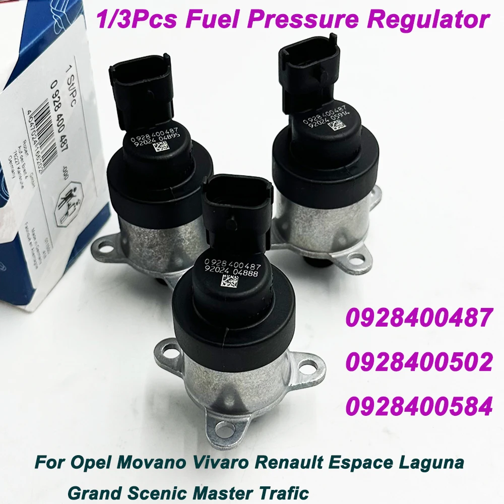 

1/3Pcs High Quality Control Solenoid Valve OE 0928400487 0928400502 0928400584 For Opel Movano Vivaro Renault Espace 8200179757