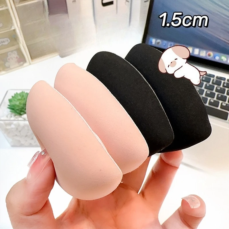 إسفنجة مكياج فائقة النعومة مزدوجة الجوانب للاستخدام الرطب والجاف، خلاط كريم أساس غير ماص للمسة نهائية لا تشوبه شائبة للاستخدام اليومي الاحترافي