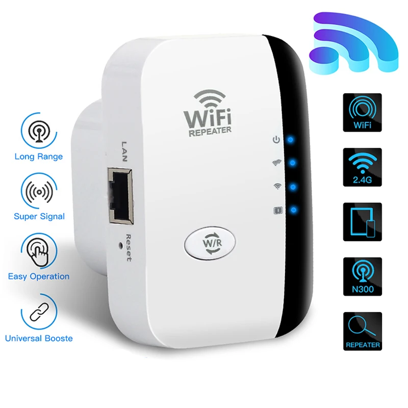 300Mbps Wireless WIFI Repeater Remote Wifi Extender WiFi Amplifier 802.11N WiFi Booster Repetidor Amplifier Wi Fi Reapeter