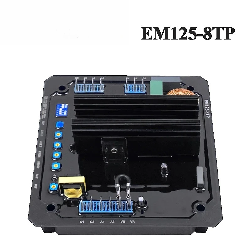 EM125-8TP Excitation Regulating Plate Generator Automatic Voltage Regulator AVR Replacement Spare Parts