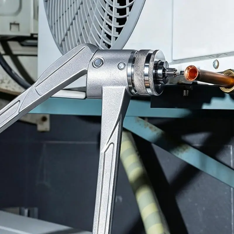 652F Hand Operated Pipe Swaging Head Carbon Steel Repair Tool for HVAC Installation, Refrigeration Service and Maintenance