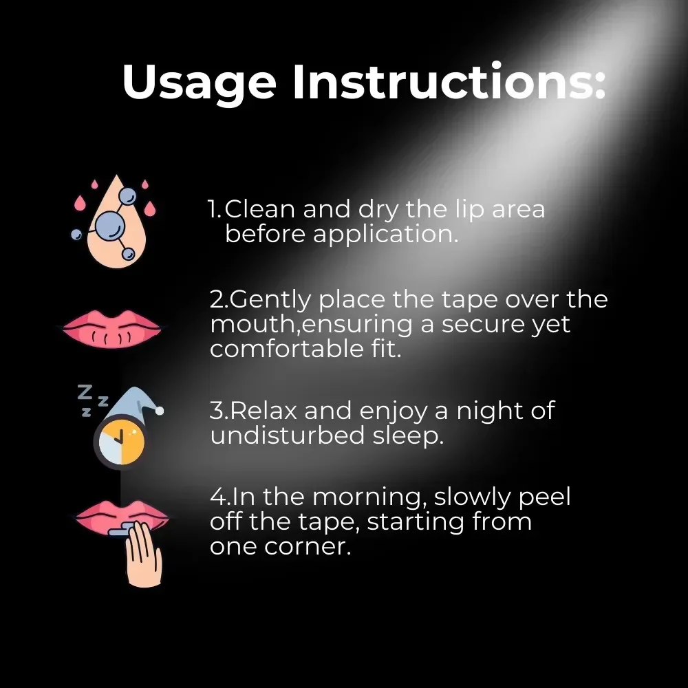30 Stück Mundband zum Schlafen, hält den Mund schließen, verhindert Schnarchen, sanfter Schlafstreifen für Zuhause, Reisen, Mundband, Mundband zum Schlafen