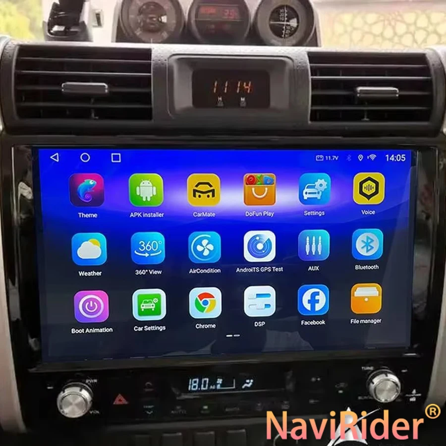 

GPS-радио, автомобильный мультимедийный плеер, навигация, Android-экран 12,8 дюйма для Toyota FJ Cruiser 2006, 2007, 2019, стерео, автомагнитола, DSP