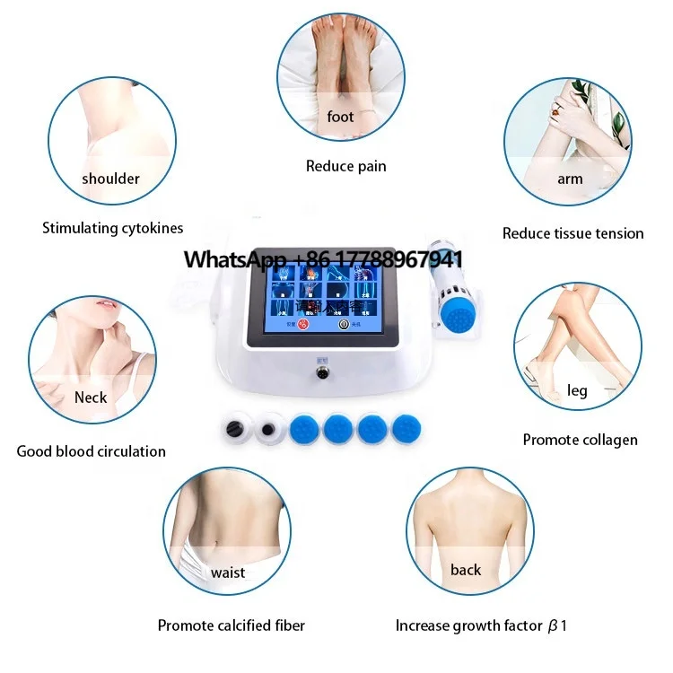 

2023Portable Wholesale Price Electric Shock Wave Physical Therapy Equipments Shockwave Therapy Machine for Ed Body Care Device