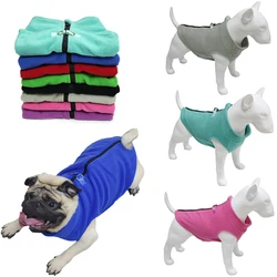 Dog Fleece Clothes Winter Warm Soft Puppy Vest Pet Coats for Small Medium Dogs Outfit French Bulldog Jacket Chihuahua Costumes