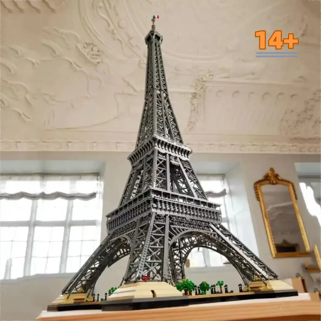 

Disney 10307 MOC 1.49M Eiffel Tower Building Block Kit Architecture Model Toy For Adult Children Holiday Gift Paris