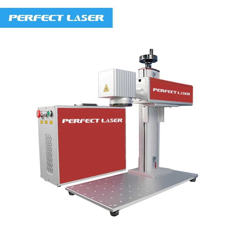 

Perfect Laser High Speed 3D Fiber Laser Printer Machine On Metal Bottle/Nameplate