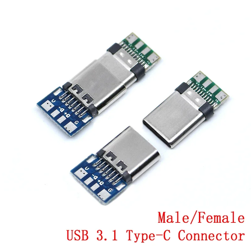 10Pcs Usb 3.1 Type-…