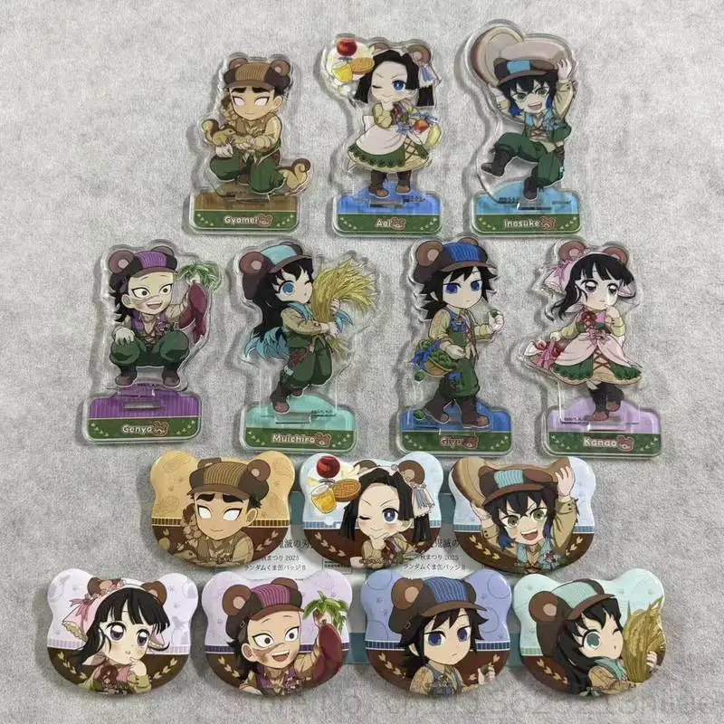 Demon Slayer - Producto Oficial en Stock: Inosuke - Soporte Acrílico Coleccionable de Temporada de Cosecha para Entusiastas del Anime