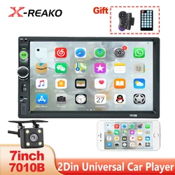 X-REAKO 7010B Autoradio 2 Din Car Radio 7