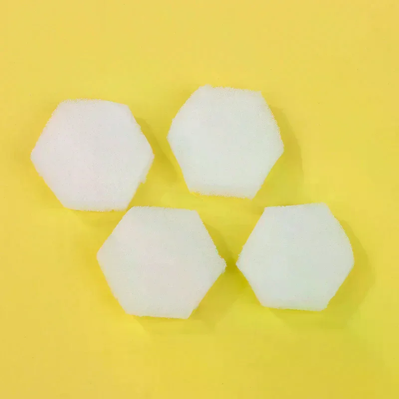 80 pçs pintura remoção esmalte hexágono esponjas de unhas buffer arquivos mudar cor arte do prego gel polonês manicure ferramentas