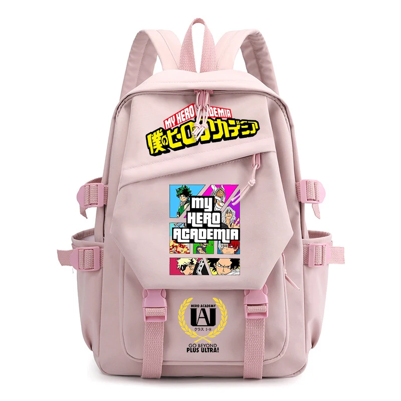 

My Hero Academia cartoon backpack campus student school bag girl back to school gift