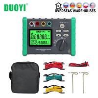 DUOYI 4100A Digital Ground Resistance Test Lightning Protection Detection Measuring Instrument Rocker Ground Resistance Tester