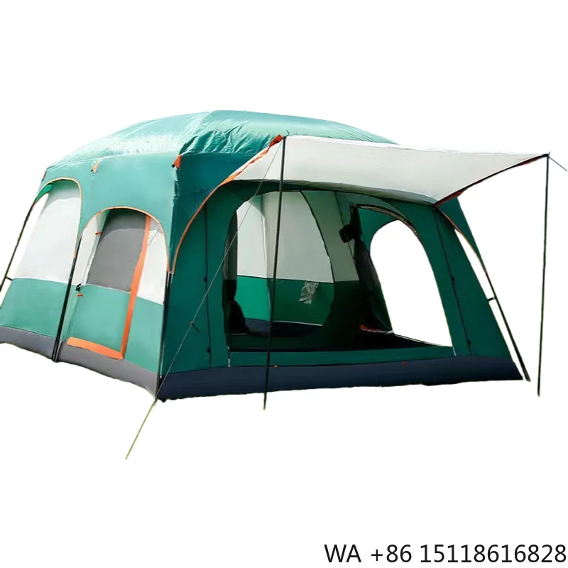 Wholesale 2026 New Waterproof Oxford Outdoor Camping Tent 4-6P Glamping: OEM/ODM | Custom Color/Size/Logo | Factory Direct