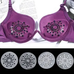 Pasties Bras Invisible Chest Paste Nipple Stickers Breast Petals Breasts Stickers Rhinestone Nipple Nipple Cover Breast Bra Pad