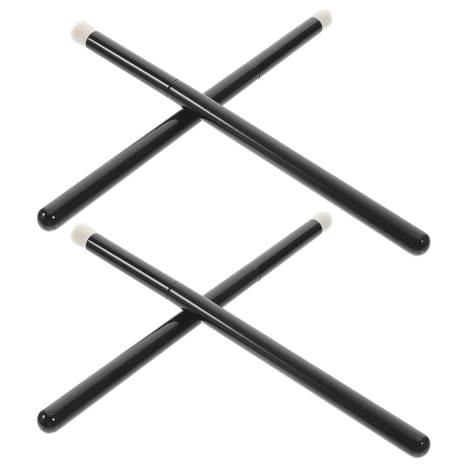 

4pcs Round Tip Lip Brush Premium Makeup Tool For Lipstick Eyeshadow Contouring Portable Women Beauty Applicator Wand Set