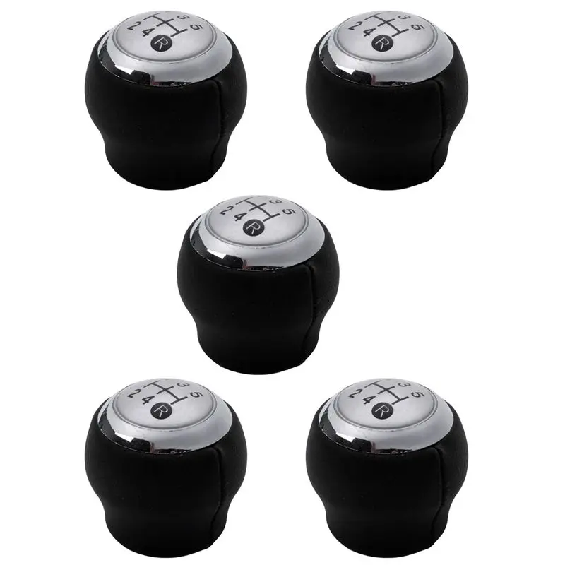 Strict 5X Gear Shift Knob Car Modification Gear Shift Head Stick For Toyota Corolla Verso Auris Aygo Rav4(Type A 5 Speed)