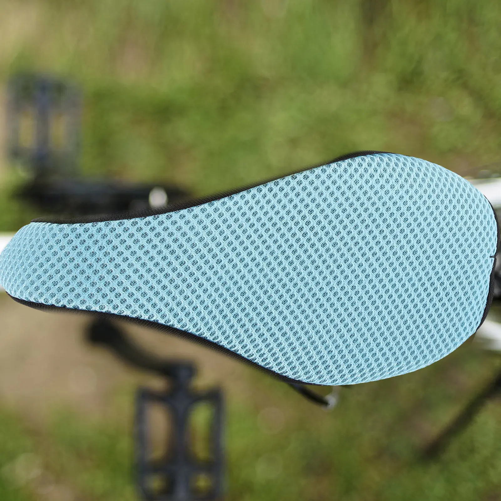 

4Pcs Bike Seat Cushion Breathable Comfortable Wear-Resistant Bike Saddle Cover for Mountain Road Folding Bikes