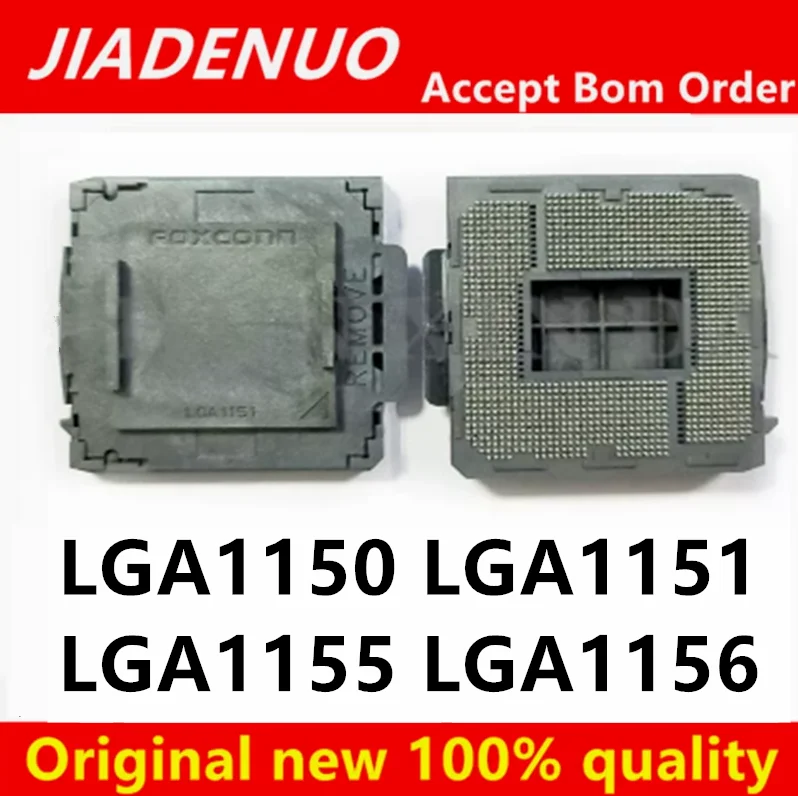 LGA1151 LGA1150 LGA1155 LGA1156 LGA 1150 1151 1155 1156 For Motherboard Mainboard Soldering BGA CPU Socket holder with Tin Balls