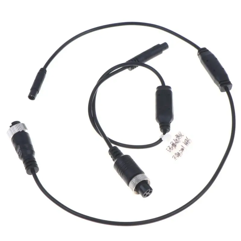 New Aviation To 4 Pin 5V Step Down Power Cord 9‑36V Reverse Wiring Adapter Cable For Car Dash Cam Recorder Surveillance System