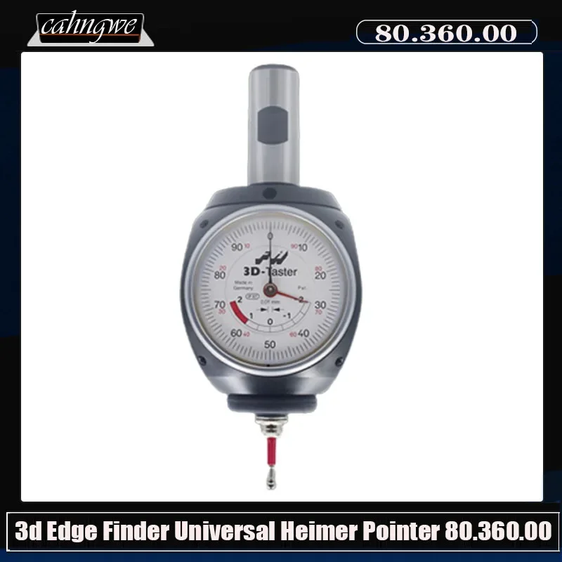 Free Shipping! Cnc 3D Edge Finder Haimer Pointer 80.360.00Fhn Universal Sub-Point 3D-Taster