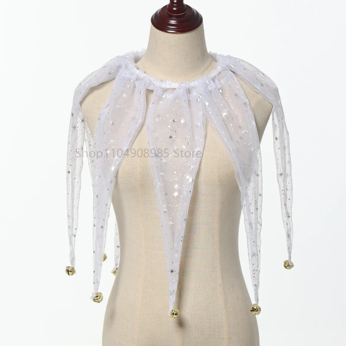 Clown Neck Ties for men tie Cosplay collar for woman detachable Fake collars tie cosplay Costume accessories