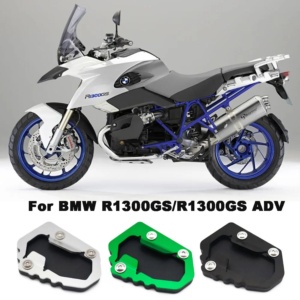 

Motorcycle Kickstand Extender Foot Side For BMW R1300GS R 1300GS ADV Stand Extension Pad Support Plate Anti-skid Enlarged Base