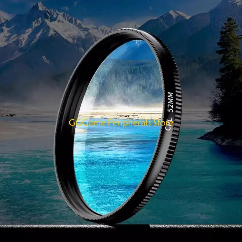 U55B Smartphone-Kamera CPL-Polarisationsfilter 52-mm-Polarisationsfilter-Clip-System-Set