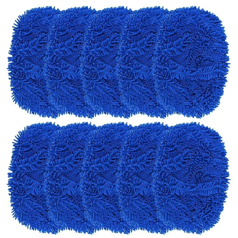 Washable Reusable Microfiber Mop Pads Dry And Wet Refill For For Sweeper Kitchen Mop Sweeper Broom Clean Tools